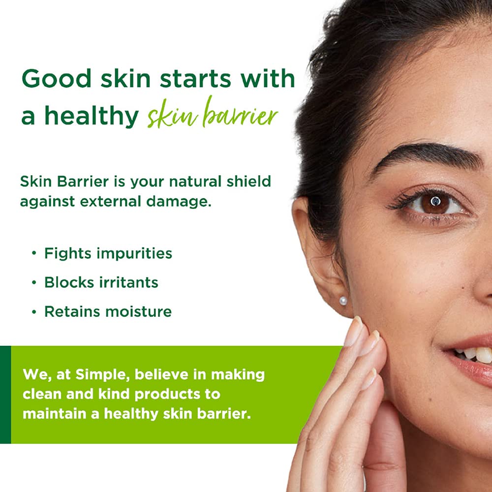 Simple Kind to Skin Micellar Cleansing Water - 200ml (Enriched with Vitamin B5, B3 & C for Sensitive Skin) - Image 4