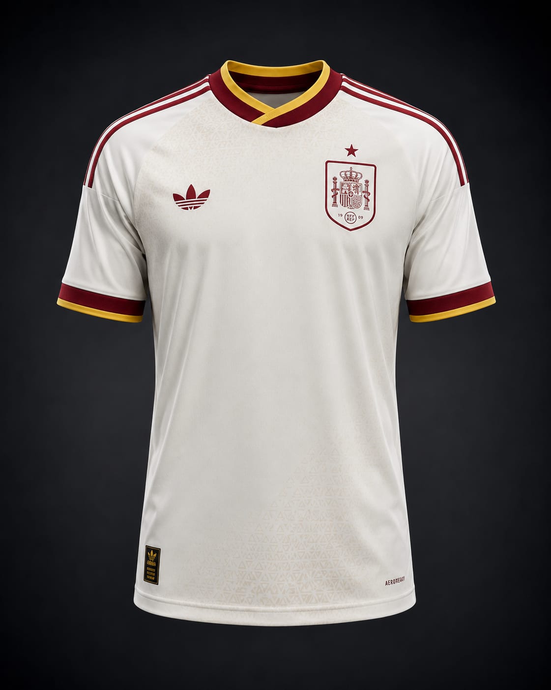 Spain Away Authentic Jersey World Cup Football 2026